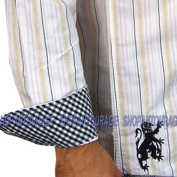 English Heroes EHW108 L/S Button Down Men`s Shirt - Picture 5 of 6